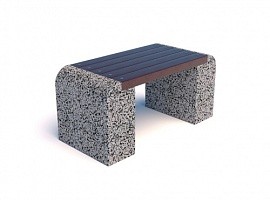 Скамейка бетонная Евро 1 Эго